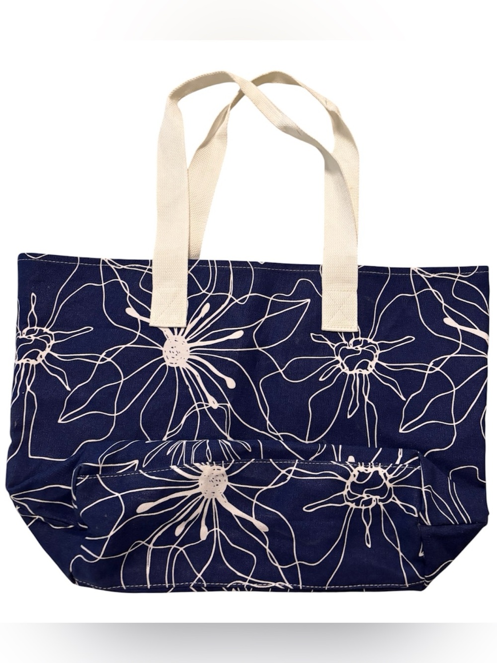 Tommy Bahama large floral print tote bag NWOT - Picture 2 of 4